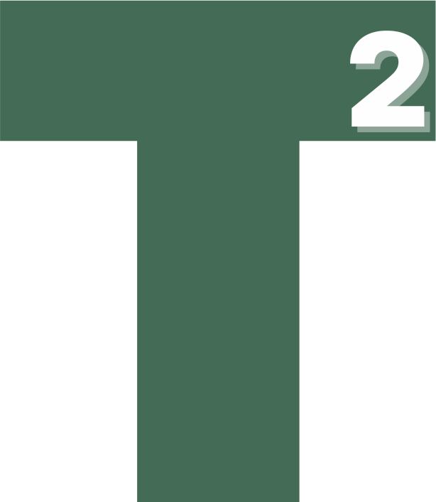 T²
